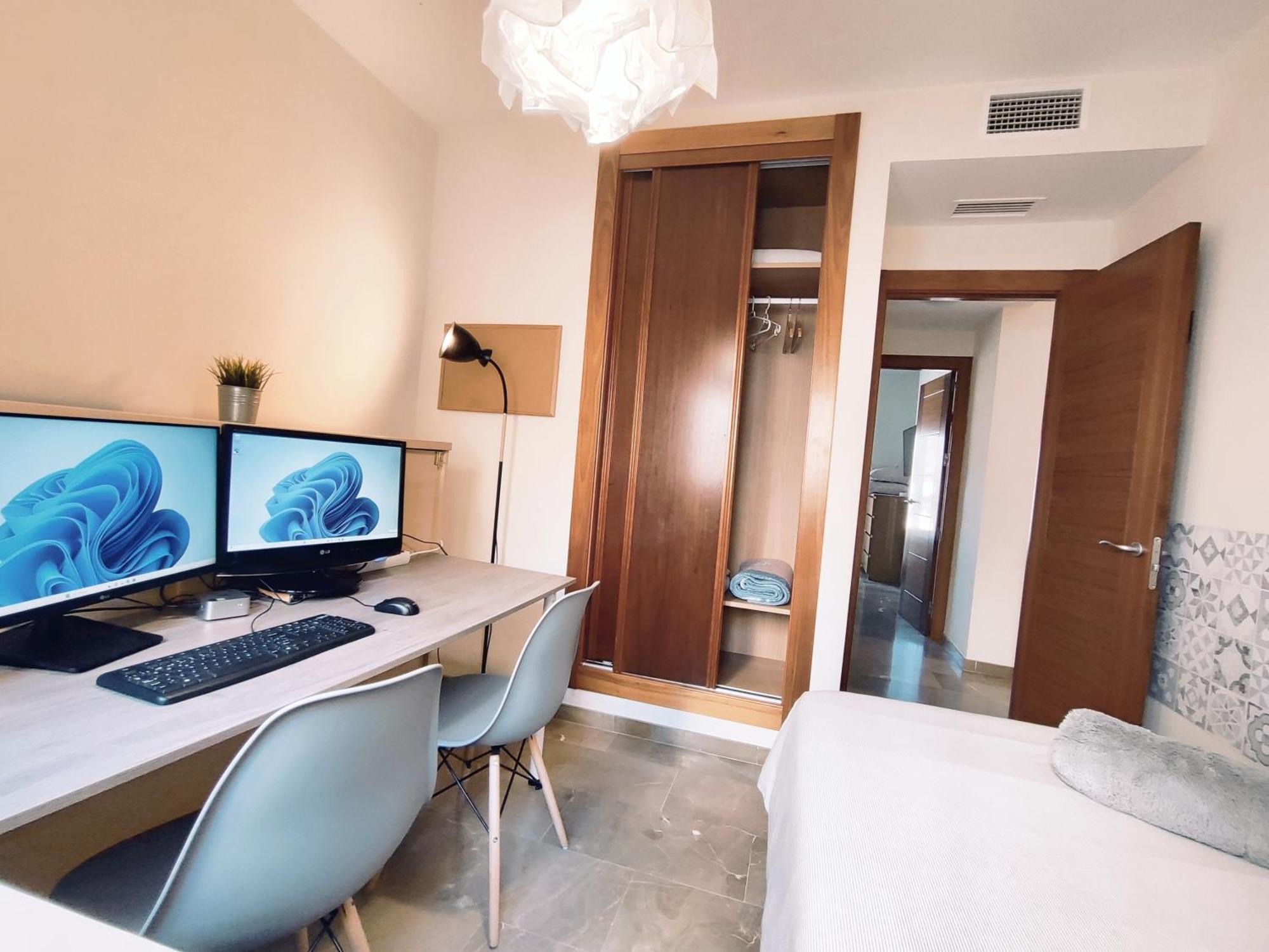 阿尔姆尼卡Casa Acogedora Con Vistas Espectaculares - Cozy Seaview House - 24H Access - Private Parking别墅 外观 照片