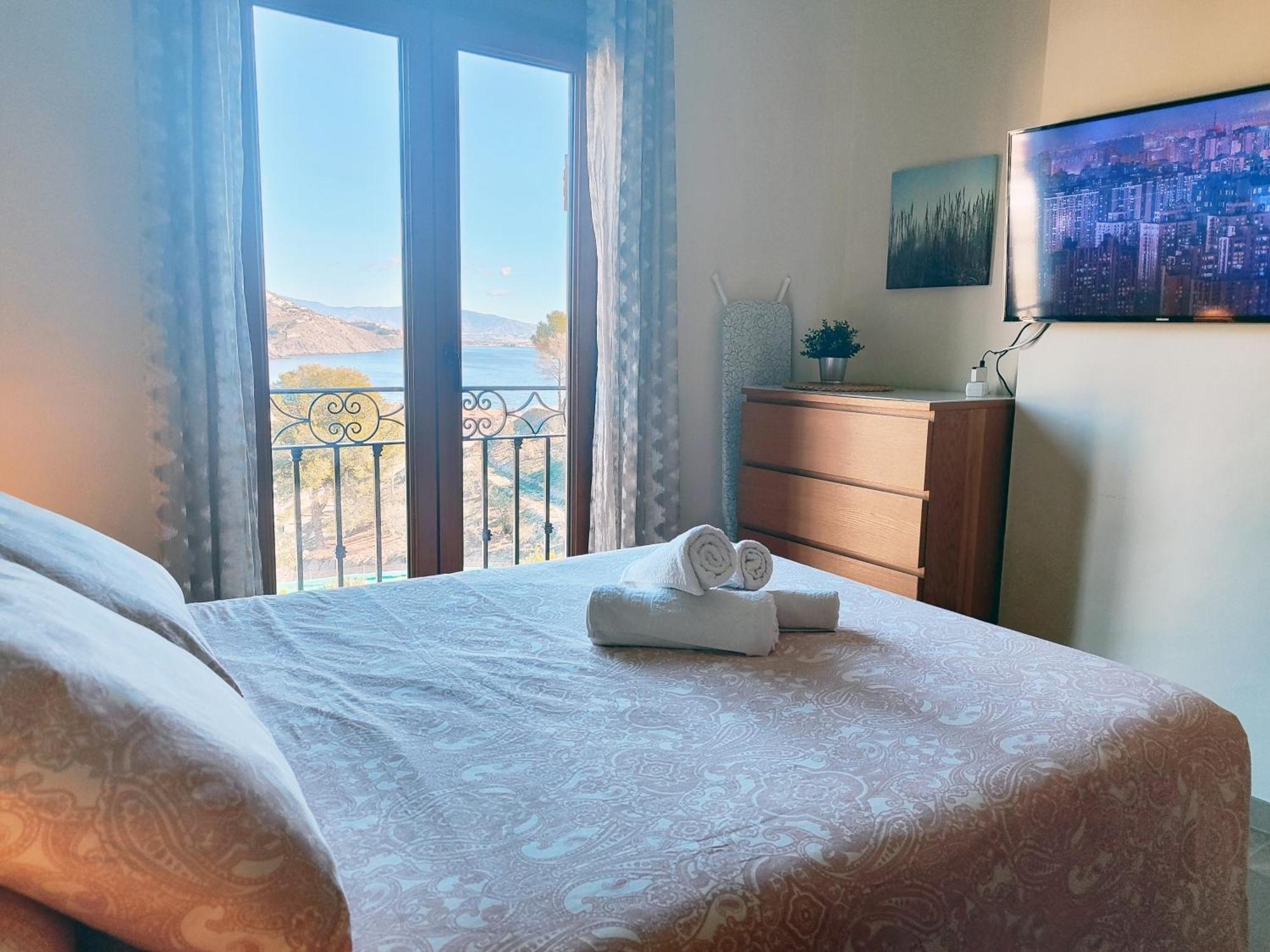 阿尔姆尼卡Casa Acogedora Con Vistas Espectaculares - Cozy Seaview House - 24H Access - Private Parking别墅 外观 照片